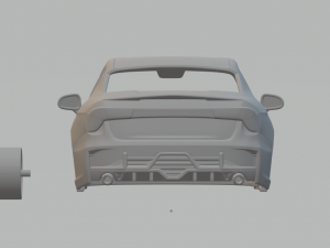 lynk co 03 sedan 2018 3Dプリントモデル
