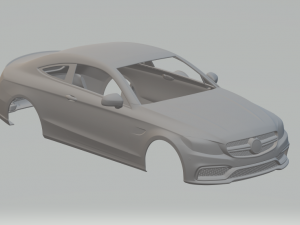 mercedes-benz c63 amg coupe 2017 3D Print Model