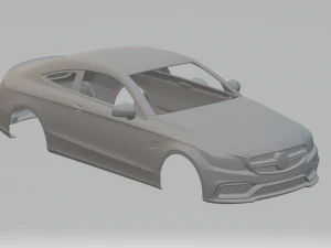 mercedes-benz c63 amg coupe 2017 3D Print Model