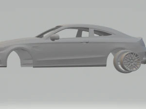 mercedes-benz c63 amg coupe 2017 3D Print Model