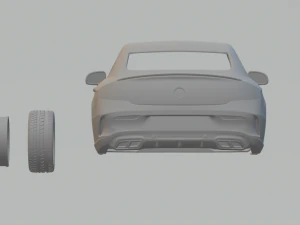 mercedes-benz c63 amg coupe 2017 3D Print Model