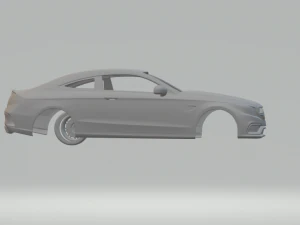 mercedes-benz c63 amg coupe 2017 3D Print Model