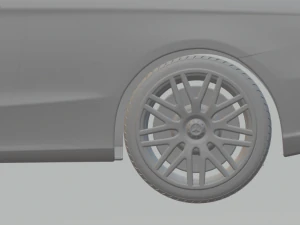 mercedes-benz c63 amg coupe 2017 3D Print Model