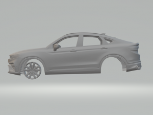 geely xing yue 2019 3D 打印模型