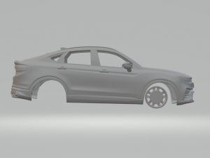 geely xing yue 2019 3D 打印模型