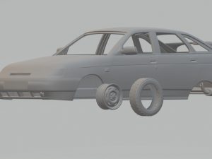 vaz lada hatchback 95 Modelo de Impressão 3D