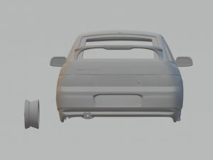 vaz lada hatchback 95 Modelo de Impressão 3D