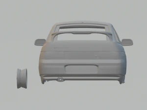 vaz lada hatchback 95 3D Print Model
