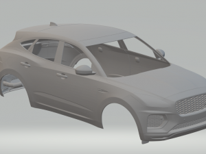 jaguar e-pace 3D 打印模型