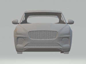 jaguar e-pace 3D 打印模型