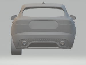jaguar e-pace 3D 打印模型