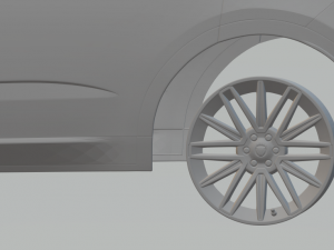 jaguar e-pace 3D 打印模型
