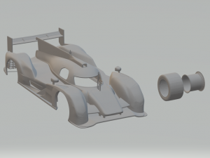 audi r18 tdi 2011 3D 打印模型