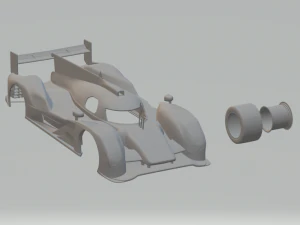 audi r18 tdi 2011 Modello di stampa 3D