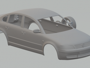 vw passat b5 97 3D Print Model