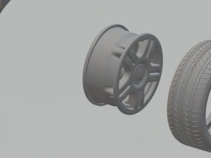 vw passat b5 97 3D Print Model