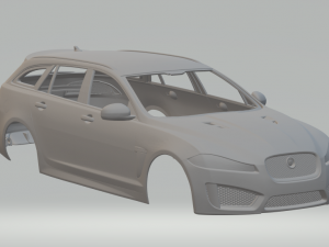 jaguar xfr-s sportbrake 2015 Modelo de impresión 3D