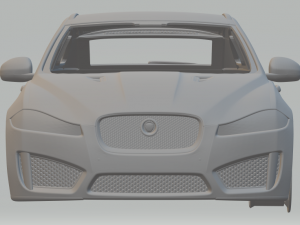 jaguar xfr-s sportbrake 2015 Modello di stampa 3D