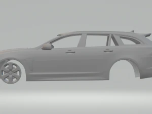 jaguar xfr-s sportbrake 2015 3D Print Model