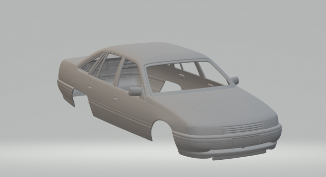 holden commodore 1988 Modello di stampa 3D .c4d .max .obj .3ds .fbx .stl .blend 