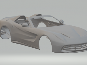 ferrari f60america 2015 3D प्रिंट मॉडल