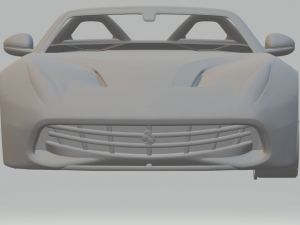 ferrari f60america 2015 3D प्रिंट मॉडल