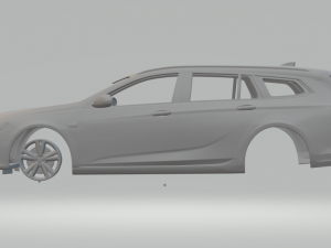 2017 opel insignia turbo x country tourer Modello di stampa 3D