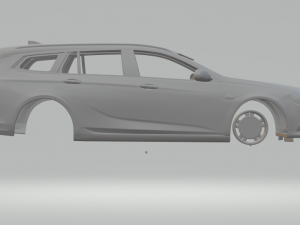 2017 opel insignia turbo x country tourer Modello di stampa 3D