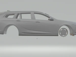2017 opel insignia turbo x country tourer 3D Print Model
