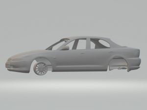 mazda xedos 6 3D 프린트 모델