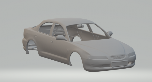 mazda xedos 6 3D 프린트 모델 .c4d .max .obj .3ds .fbx .stl .blend 