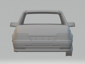 opel kadett e 5-doors 3D 프린트 모델