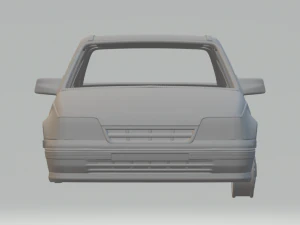 opel kadett e 5-doors 3D Print Model