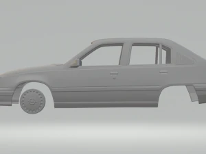 opel kadett e 5-doors 3D Print Model
