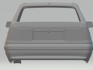 opel kadett e 5-doors 3D 프린트 모델