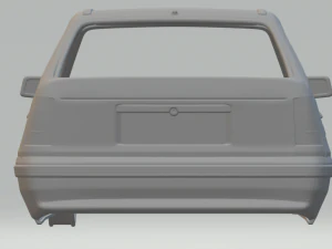 opel kadett e 5-doors 3D Print Model