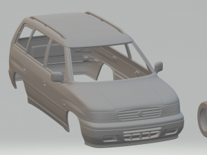 mazda mpv lv 1997 3D Print Model