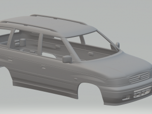 mazda mpv lv 1997 3D Druckmodell
