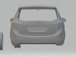 opel meriva b 2011 Modelo de impresión 3D
