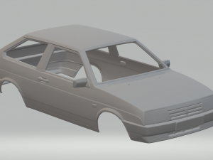 vaz lada 2108 1984 3D प्रिंट मॉडल
