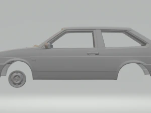vaz lada 2108 1984 3D Print Model