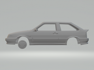 vaz lada samara 3doors 97 3D Принт Модель