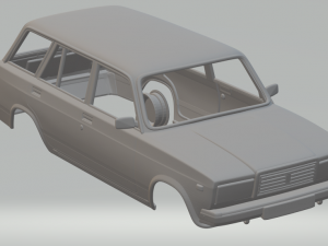 lada vaz 21041 2006 wagon 3D Print Model