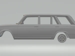 lada vaz 21041 2006 wagon 3D Print Model