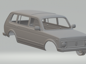 lada vaz niva 4x4 5doors 3D Print Model