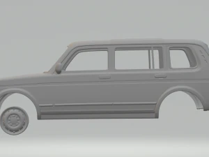 lada vaz niva 4x4 5doors 3D Print Model