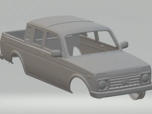 ヴァズラダ ニヴァ ピックアップ 3Dプリントモデル