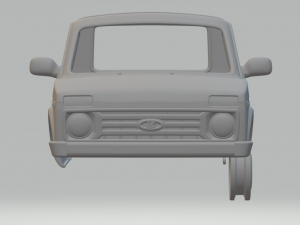 vaz lada niva pick up 3D Print Model
