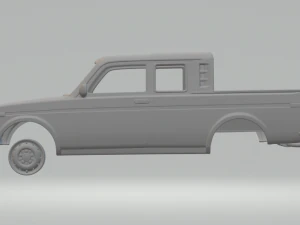 vaz lada niva pick up 3D Print Model