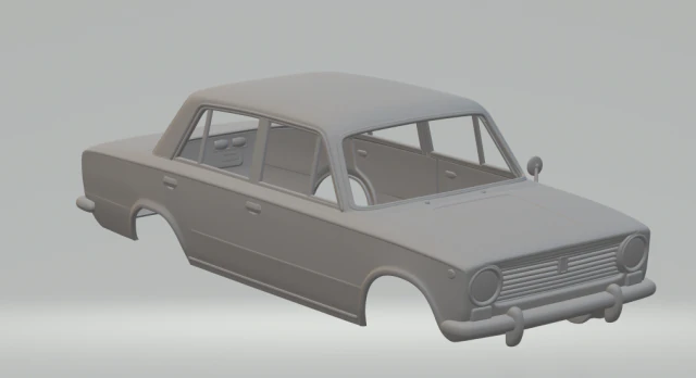vaz lada 2101 70 3D Print Model .c4d .max .obj .3ds .fbx .stl .blend